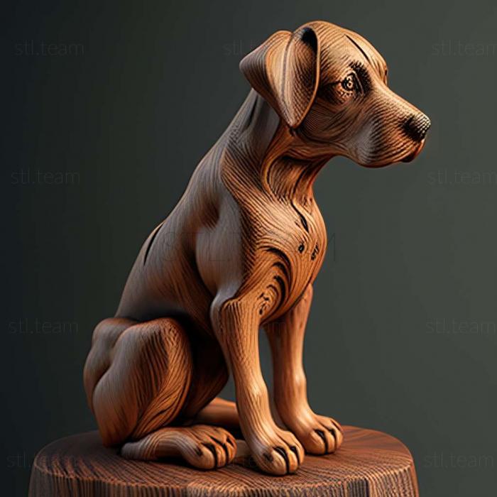 3D model Lancashire Healer dog (STL)