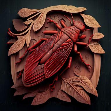 3D модель Phytoecia erythrocnema (STL)