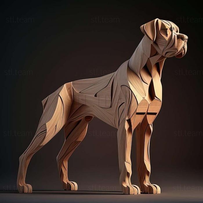 Great Dane of Bordeaux dog