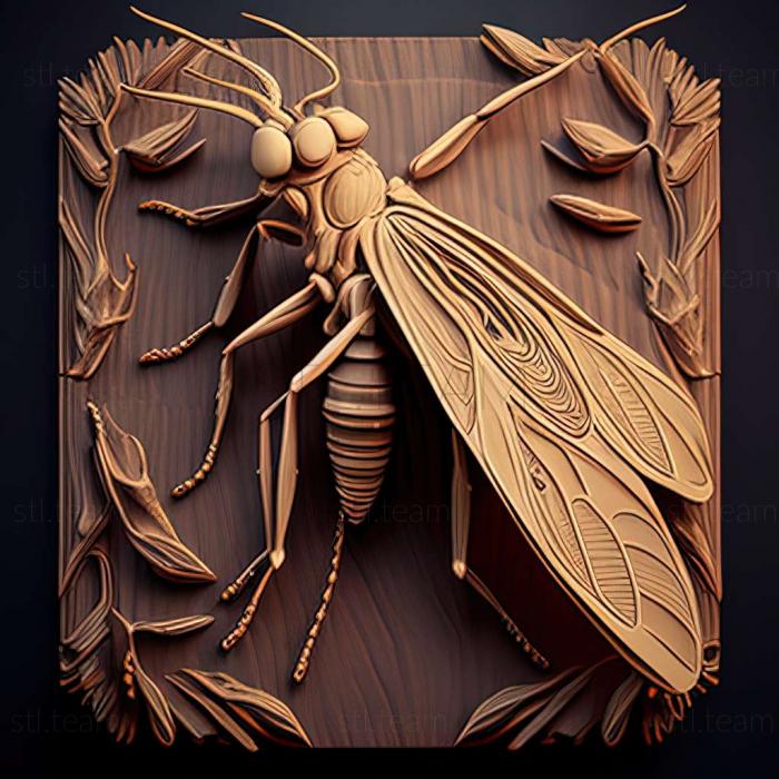 3D модель Ichneumon rufofacialis (STL)