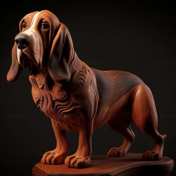 3D model Schiller s Hound dog (STL)