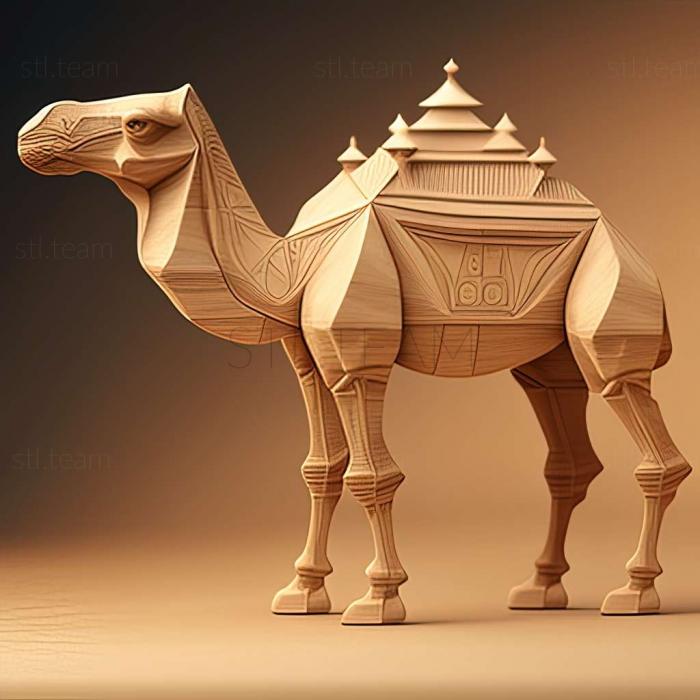 3D model Grasshopper camel famous animal (STL)