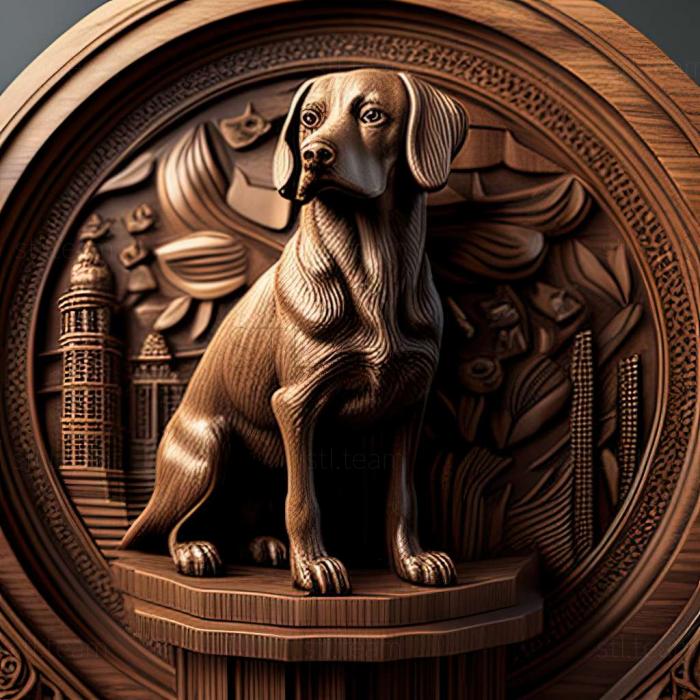 3D model Moscow Watchtower dog (STL)