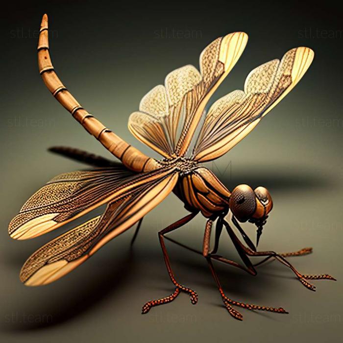 3D model Ceriagrion junceum (STL)