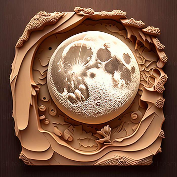 3D модель Фитолириомиза луна (STL)