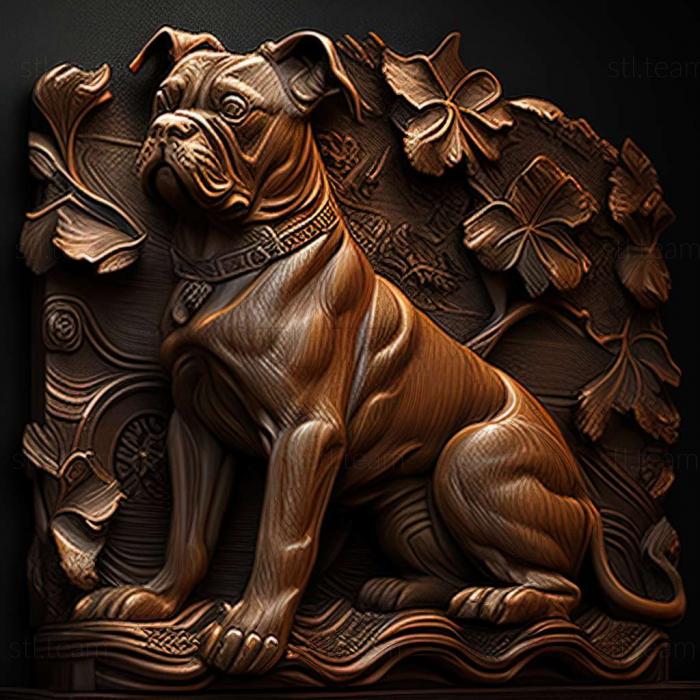 3D model Chinese Chongqing dog (STL)