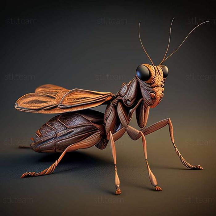 3D модель Oedemera croceicollis (STL)