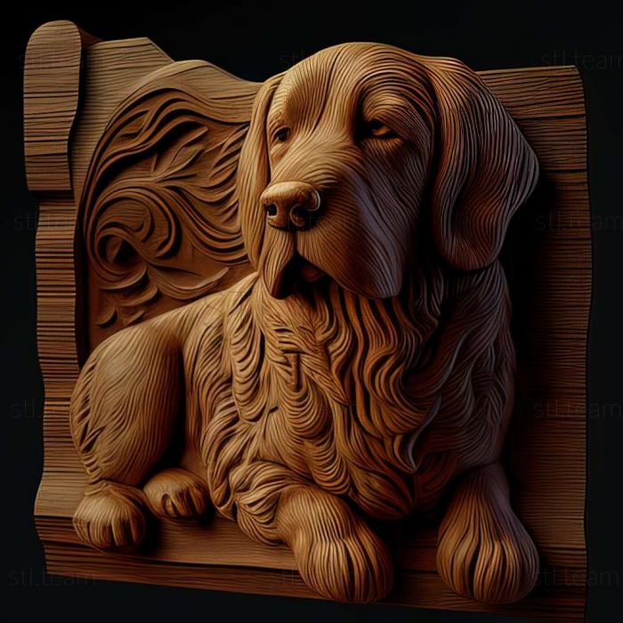 3D model Hamiltonstevare dog (STL)