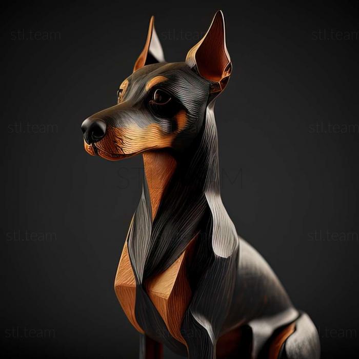 Manchester Terrier dog