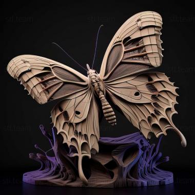 3D модель Papilio ascalaphus (STL)