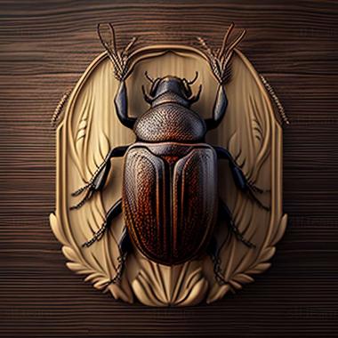 3D модель Nicrophorus defodiens (STL)