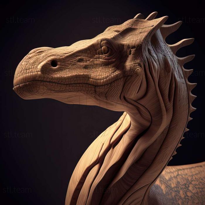3D модель Демандазавр дарвини (STL)
