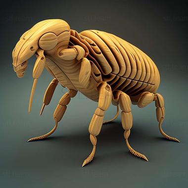 3D model Centistes auricephalus (STL)