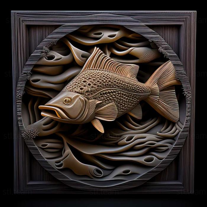 3D модель Обыкновенная рыба-орнатус (STL)