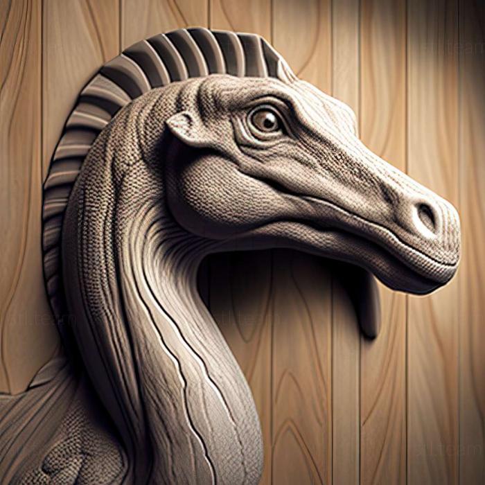 3D модель Платеозавр грацилис (STL)