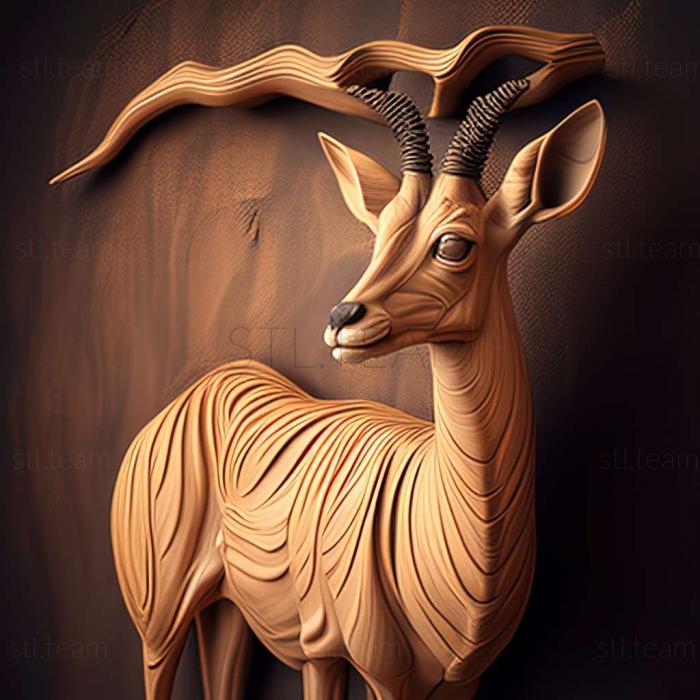 3D model Xylotrechus antilope (STL)