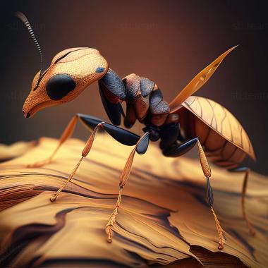 3D model Camponotus floridanus (STL)