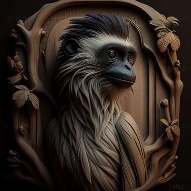 3D модель Piliocolobus gordonorum (STL)