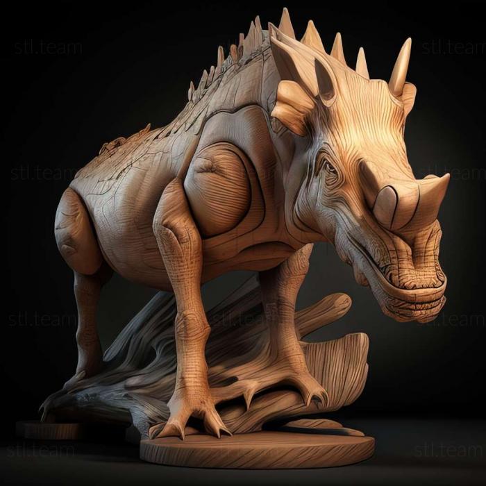 3D model Campyloneurus longitergum (STL)