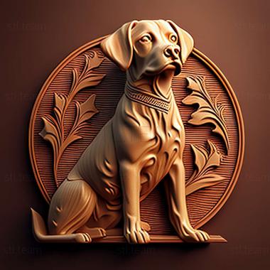 3D model Rafeiro do Alentejo dog (STL)