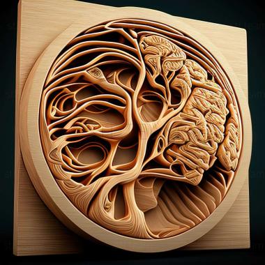 3D model Myxobolus cerebralis (STL)