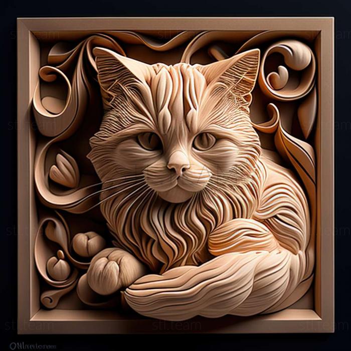 Chantilly Tiffany cat