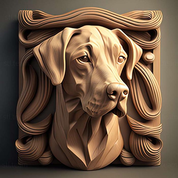 3D model Blondie famous animal (STL)