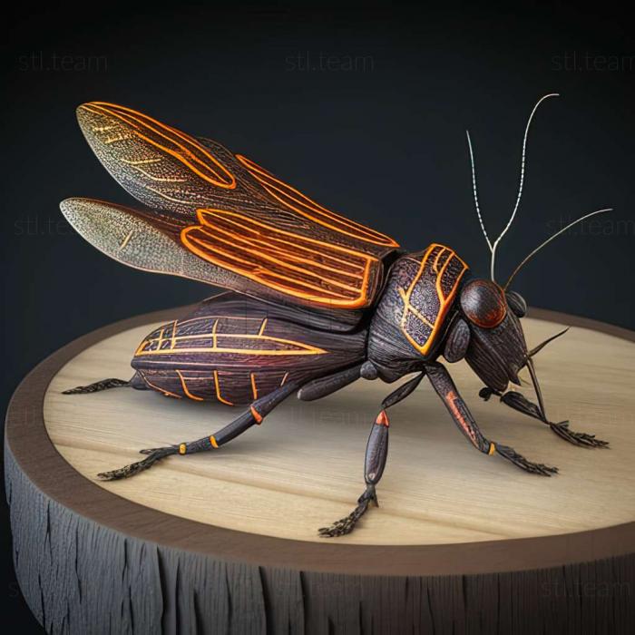 3D модель Bolacothrips jordani (STL)