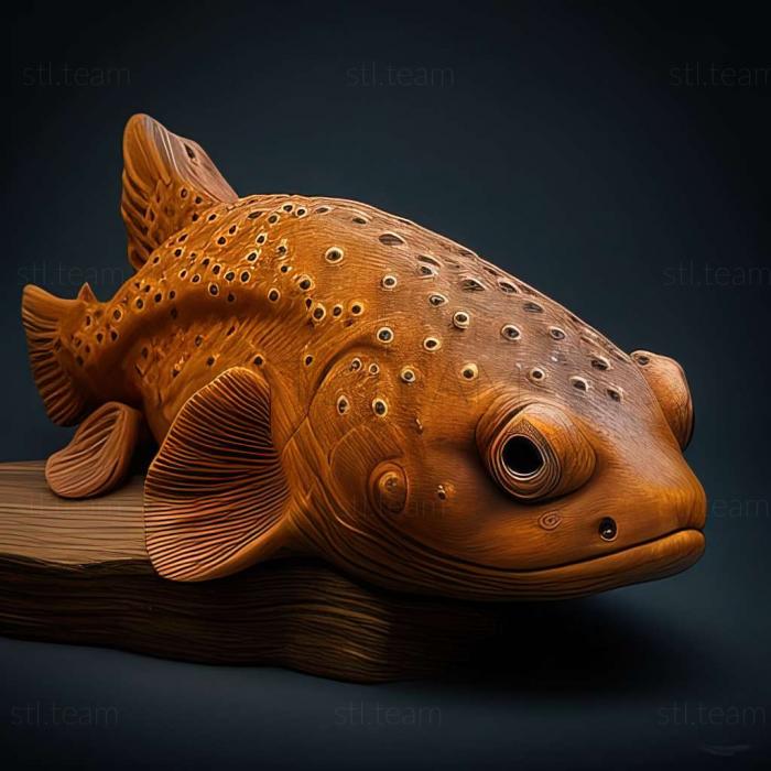 3D модель Bradypterus cinnamomeus (STL)