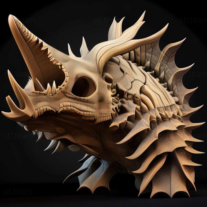 3D model Rhinopias frondosa (STL)