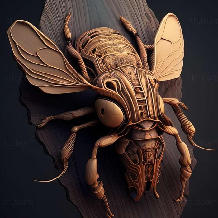 3D модель Eocenomyrma electrina (STL)