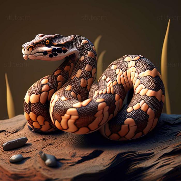 3D model Lampropeltis holbrooki (STL)