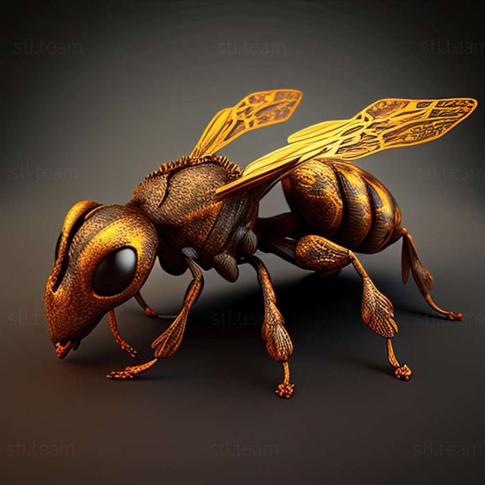 3D model Lasioglossum packeri (STL)