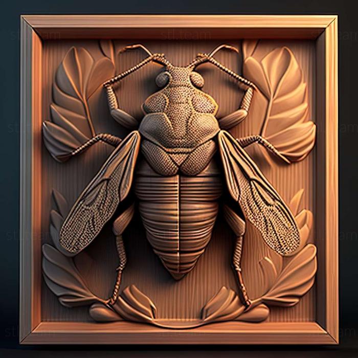 3D модель Ochodaeus chrysomeloides (STL)