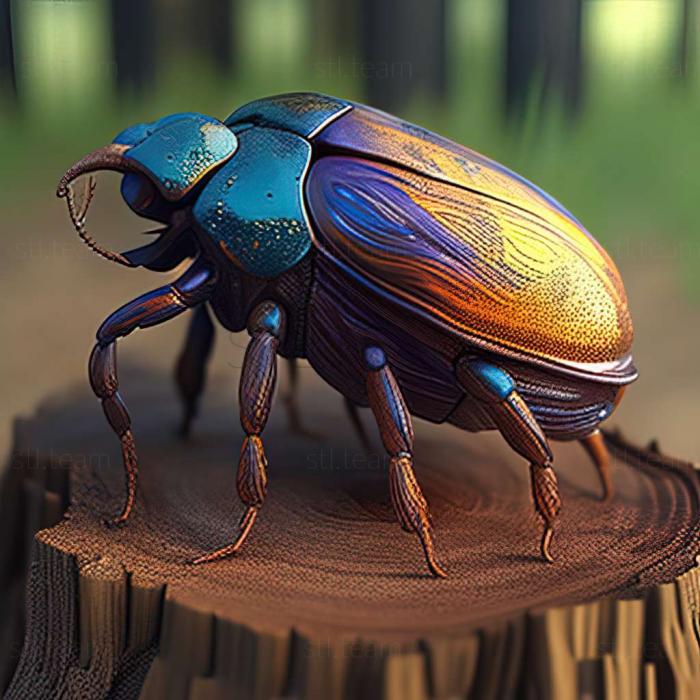 3D model Chrysolina reitteri (STL)