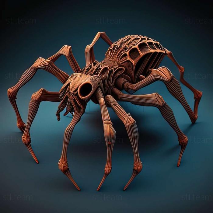 3D модель Ixodes djaronensis (STL)