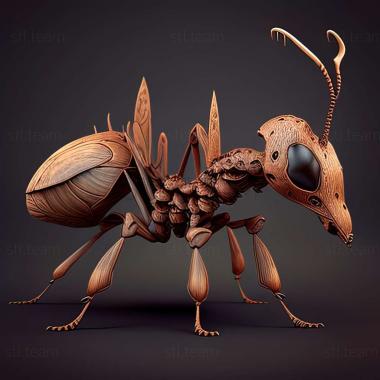 3D model Myrmecia pyriformis (STL)