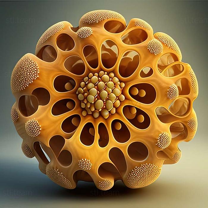 3D model Edilemma foraminifera (STL)