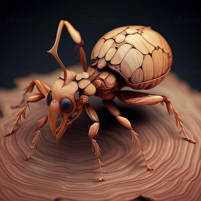 3D model Crematogaster auberti (STL)