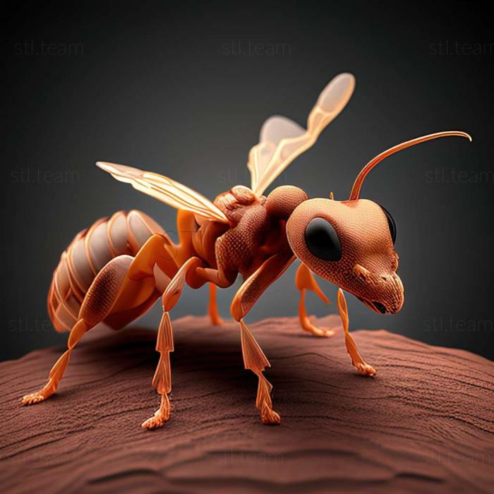 3D модель Lasius emarginatus (STL)