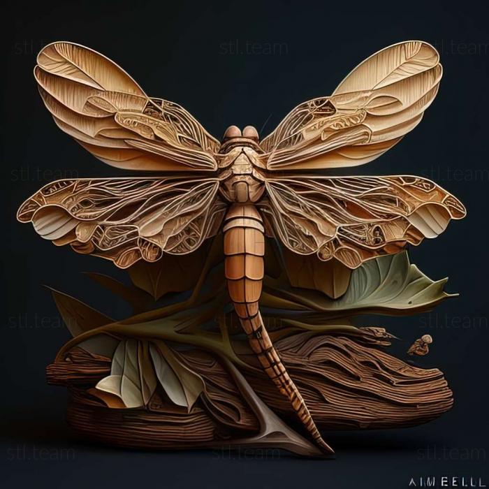 3D model Libellula angelina (STL)