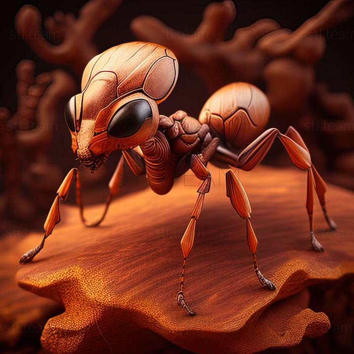 3D model Pogonomyrmex maricopa (STL)