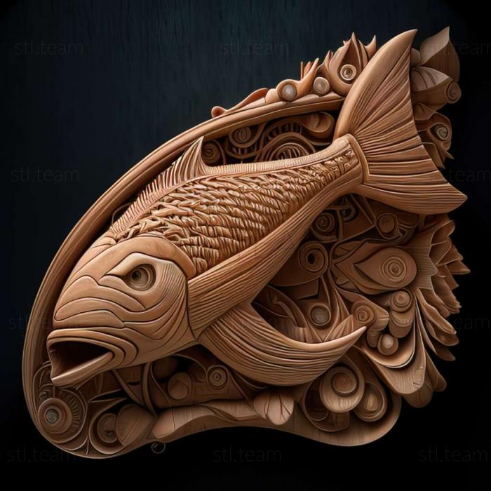 3D модель Моллюски серповидной формы (STL)