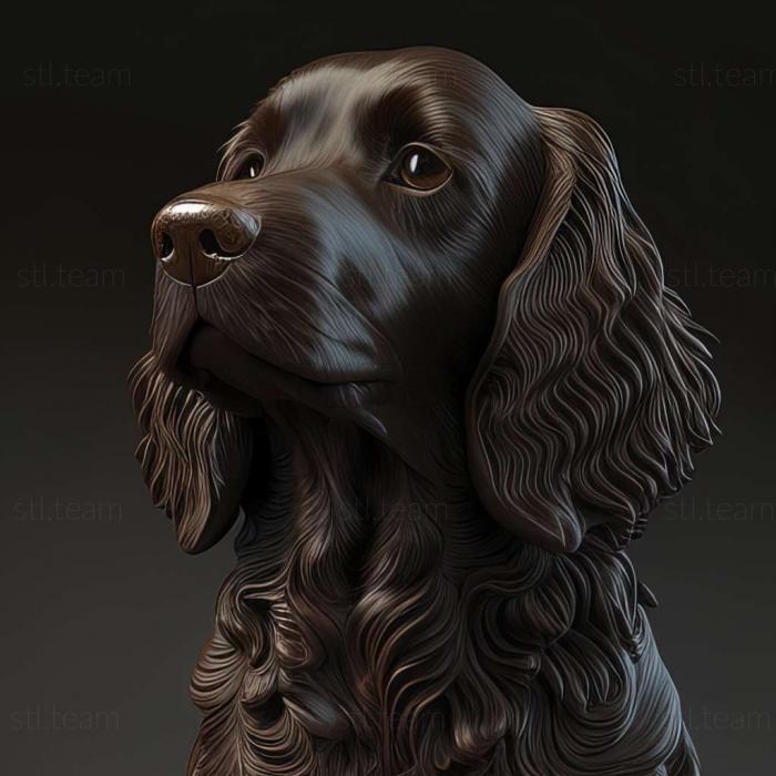 3D model Boykin Spaniel dog (STL)