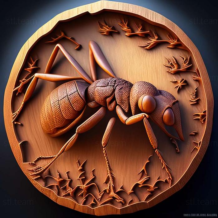 3D модель Phalacromyrmex fugax (STL)