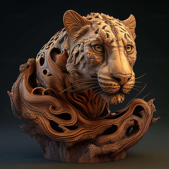 3D модель Corambis pantherae (STL)