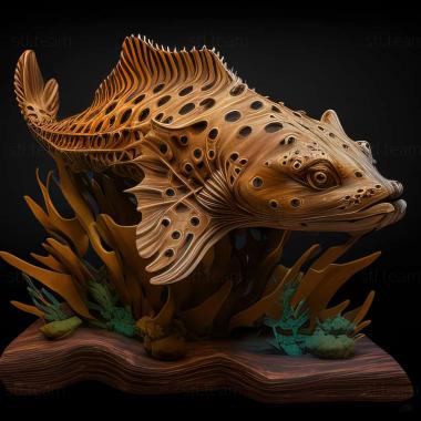 3D model Pseudacanthicus leopardus (STL)