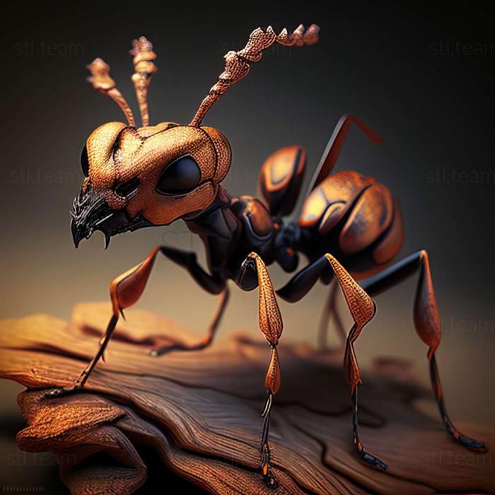 3D model Rossomyrmex anatolicus (STL)