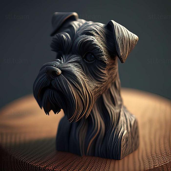 Zwergschnauzer dog