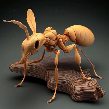 3D модель Camponotus atriceps (STL)